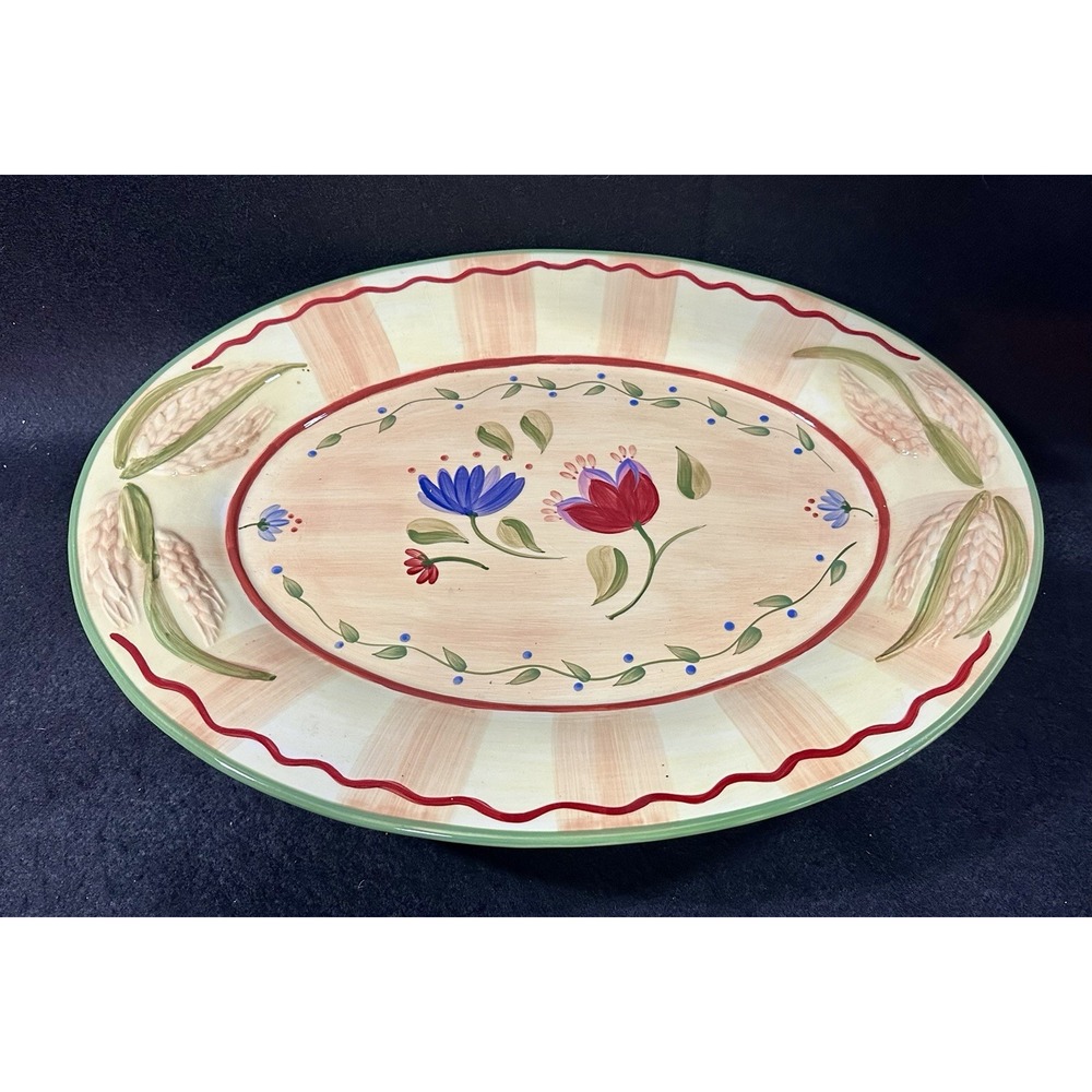 Pfaltzgraff NAPOLI 18 3/8" Large Oval  Platter